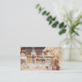 Snoep Buffet Visitekaartjes (Staand voorkant)