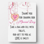 Snoep Buffetteken Fotoplaat (voorkant)