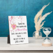 Snoep Buffetteken Fotoplaat (Zijkant)