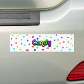 Snoep-bumpersticker Bumpersticker (Op auto)