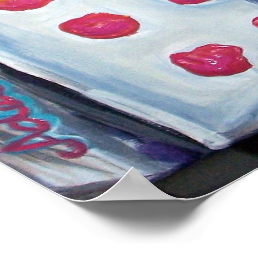 "Snoep Buttonnen" Poster (Hoek)