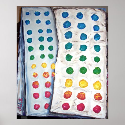 "Snoep Buttonnen" Poster (Voorkant)