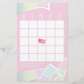 Snoep Buttonnen Sweet Bingo Briefpapier (Voorkant)