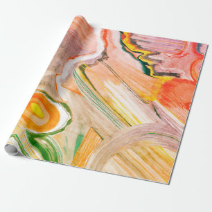 Snoep cadeauomslag 70-jarige zomer cadeaupapier