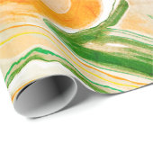 Snoep cadeauomslag 70-jarige zomer cadeaupapier (Rol Hoek)