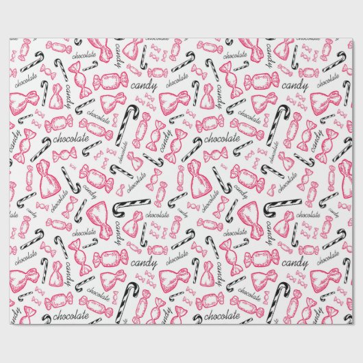 Snoep Cadeaupapier (Vlak)