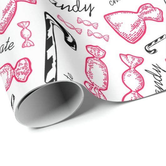 Snoep Cadeaupapier (Rol Hoek)