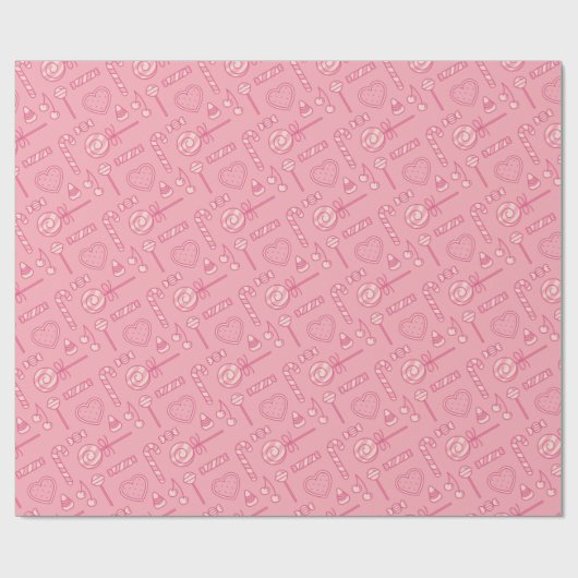 Snoep Cadeaupapier (Vlak)