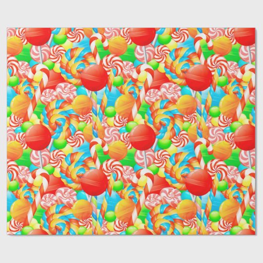 Snoep Cadeaupapier (Vlak)