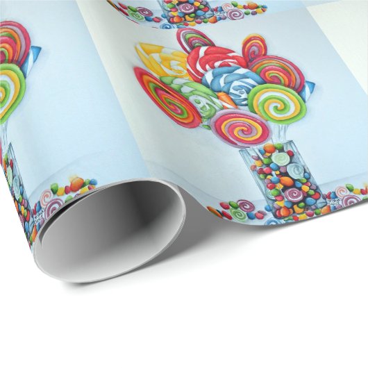 Snoep Cadeaupapier (Rol Hoek)