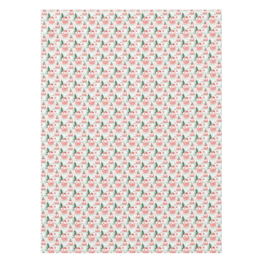 Snoep Cake Land Kerst Tafelkleed (Voorkant)