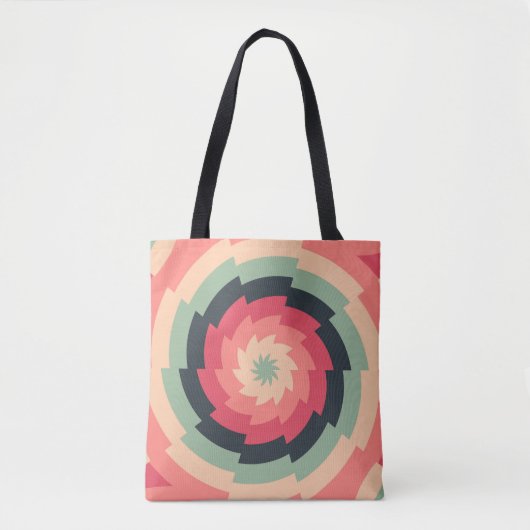 Snoep caleidoscoop tote bag (Voorkant)