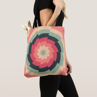 Snoep caleidoscoop tote bag