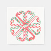 Snoep Cane Design servet (Voorkant)