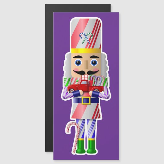 Snoep Cane Notenkraker met Little Red Truck (Voorkant / Achterkant)