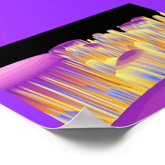 Snoep Canyon Infinity Poster (Hoek)