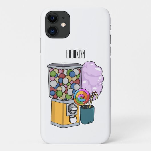 Snoep cartoon illustratie Case-Mate iPhone case (Achterkant)