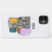 Snoep cartoon illustratie Case-Mate iPhone case (Achterkant (horizontaal))
