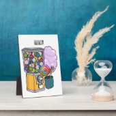 Snoep cartoon illustratie fotoplaat (Zijkant)