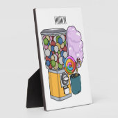 Snoep cartoon illustratie fotoplaat (Zijkant)