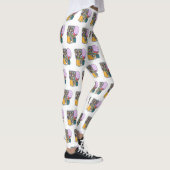 Snoep cartoon illustratie leggings (Rechts)