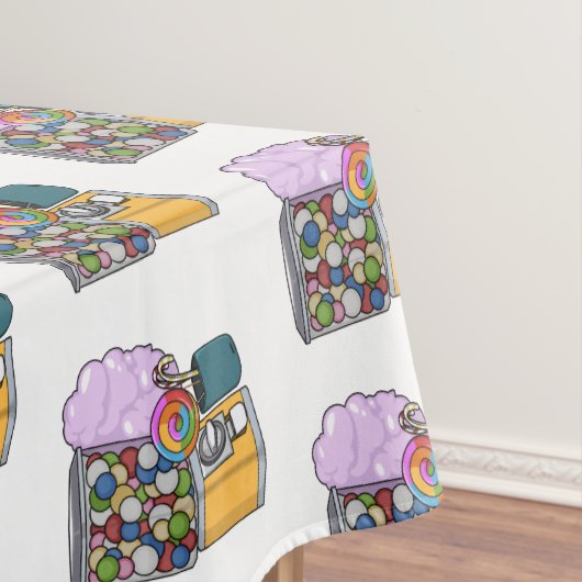 Snoep cartoon illustratie tafelkleed (Voorbeeld)