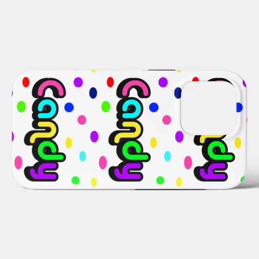 Snoep Case-Mate iPhone Case (Achterkant (horizontaal))