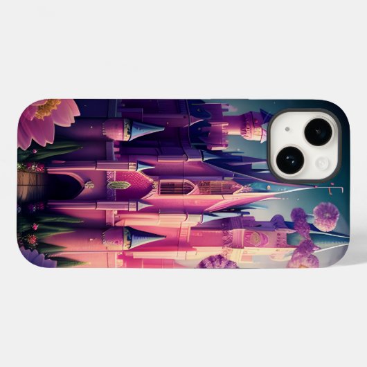 Snoep Castle One Case-Mate iPhone Case (Achterkant (horizontaal))