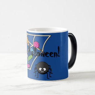 Snoep Catcher Spider   Eigen tekst toevoegen Magische Mok