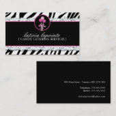 Snoep Catering-Visitekaartjes Visitekaartje (Voorkant / Achterkant)