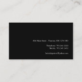 Snoep Catering-Visitekaartjes Visitekaartje (Achterkant)