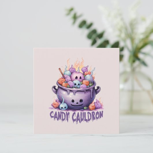 Snoep Cauldron (Staand voorkant)