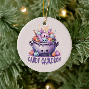 Snoep Cauldron Keramisch Ornament