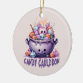 Snoep Cauldron Keramisch Ornament (Links)