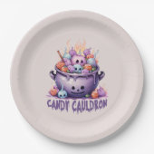 Snoep Cauldron Papieren Bordje (Voorkant)