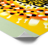 Snoep Chaos: Halloween Stropdas-Dye Poster (Hoek)