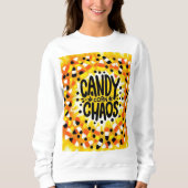 Snoep Chaos: Halloween Stropdas-Dye Trui (Voorkant)