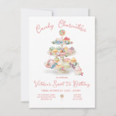 Snoep Charcuterie Tiered Tray Verjaardagsfeestje Kaart (Voorkant)