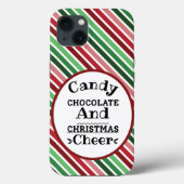 Snoep Chocolade en kerstmis Case-Mate iPhone Case (Achterkant)