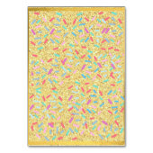 Snoep, chocolade, eten, donuts, regenbooggedeelte kaart (Achterkant)