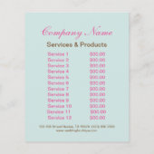 snoep chocolade flyer (Achterkant)