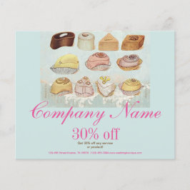 snoep chocolade flyer