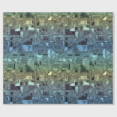 snoep circuits - citroen limoen : cadeaupapier (Vlak)