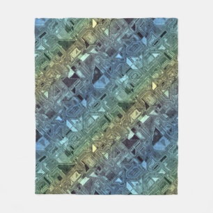 snoep circuits - citroen limoen : fleece deken