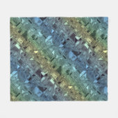 snoep circuits - citroen limoen : fleece deken (Voorkant (Horizontaal))