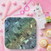 snoep circuits - citroen limoen : papieren bordje (Feest)