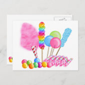 Snoep Circus Briefkaart (Voorkant / Achterkant)