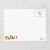 Snoep Circus Briefkaart (Achterkant)