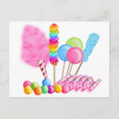 Snoep Circus Briefkaart (Voorkant)