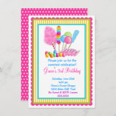 Snoep Circus Kaart (Voorkant / Achterkant)